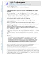 Charting a dynamic DNA methylation landscape of the human genome