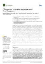 Challenges and Alternatives of Herbicide-Based Weed Management