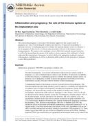 Inflammation and pregnancy: the role of the immune system at the implantation site