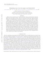 Distinguishing oceans of water from magma on mini-Neptune K2-18b