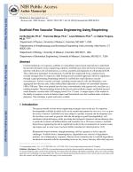 Scaffold-Free Vascular Tissue Engineering Using Bioprinting