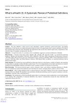 What Is eHealth (3): A Systematic Review of Published Definitions