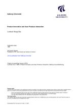 Product Innovation and User-Producer Interaction
