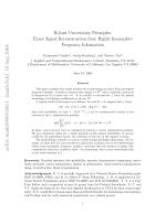 Robust Uncertainty Principles: Exact Signal Reconstruction from Highly Incomplete Frequency Information