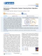 Mechanisms of Photoredox Catalysis Featuring Nickel–Bipyridine Complexes