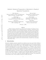 Adiabatic Quantum Computation is Equivalent to Standard Quantum Computation