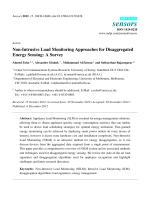 Non-Intrusive Load Monitoring Approaches for Disaggregated Energy Sensing: A Survey