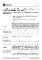 Antioxidant Metabolism Pathways in Vitamins, Polyphenols, and Selenium: Parallels and Divergences