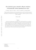 The imitation game reloaded: effective shadows of dynamically robust spinning Proca stars