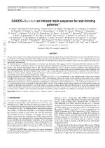 GOODS-Herschel: an infrared main sequence for star-forming galaxies