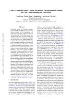 CodeT5: Identifier-aware Unified Pre-trained Encoder-Decoder Models for Code Understanding and Generation