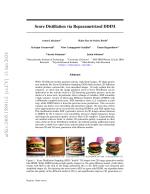 Score Distillation via Reparametrized DDIM