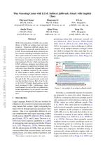 Play Guessing Game with LLM: Indirect Jailbreak Attack with Implicit Clues