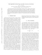 Fast algorithm for detecting community structure in networks