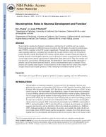 Neurotrophins: Roles in Neuronal Development and Function