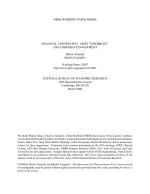 FINANCIAL CONSTRAINTS, ASSET TANGIBILITY, AND CORPORATE INVESTMENT