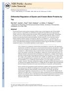 Differential Regulation of Dynein and Kinesin Motor Proteins by Tau