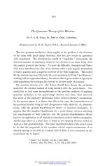 The Quantum Theory of the Electron.
