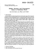 Eddies, Streams, and Convergence Zones in Turbulent Flows