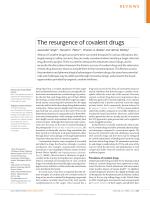 The resurgence of covalent drugs