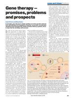 Gene therapy – promises, problems and prospects