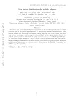 New parton distributions for collider physics