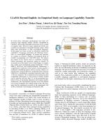 LLaMA Beyond English: An Empirical Study on Language Capability Transfer