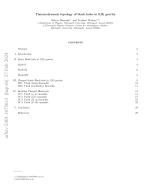 Thermodynamic topology of black holes in f(R) gravity