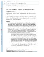 The global distribution of clinical episodes of Plasmodium falciparum malaria