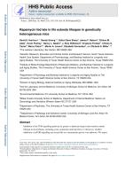 Rapamycin fed late in life extends lifespan in genetically heterogeneous mice
