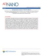 Antibacterial Activity of Ti3C2Tx MXene