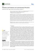 Prebiotics and Probiotics for Gastrointestinal Disorders