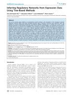 Inferring Regulatory Networks from Expression Data Using Tree-Based Methods