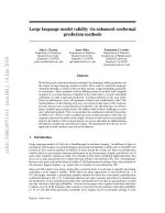 Large language model validity via enhanced conformal prediction methods