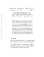 Benchmarks and Challenges in Pose Estimation for Egocentric Hand Interactions with Objects