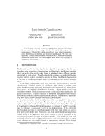 Link-based Classification
