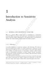 Introduction to Sensitivity Analysis