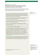 Neoadjuvant Chemoimmunotherapy for NSCLC: A Systematic Review and Meta-Analysis