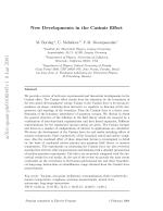 New Developments in the Casimir Effect