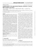 mapDamage2.0: fast approximate Bayesian estimates of ancient DNA damage parameters