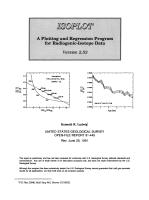 ISOPLOT: A Plotting and Regression Program for Radiogenic-Isotope Data Version 2.53