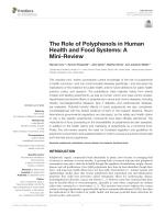 The Role of Polyphenols in Human Health and Food Systems: A Mini-Review