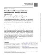 PhenoScanner V2: an expanded tool for searching human genotype–phenotype associations