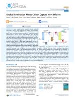 Oxyfuel Combustion Makes Carbon Capture More Efficient
