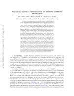 PRACTICAL BAYESIAN OPTIMIZATION OF MACHINE LEARNING ALGORITHMS