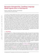 Recursive Introspection: Teaching Language Model Agents How to Self-Improve
