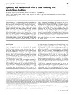 Specificity and mechanism of action of some commonly used protein kinase inhibitors