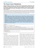 The Human Serum Metabolome