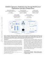 EXMOS: Explanatory Model Steering Through Multifaceted Explanations and Data Configurations