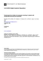 Randomised trial of effect of compression stockings in patients with symptomatic proximal-vein thrombosis